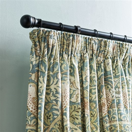 Buy Habitat x Morris & Co. Strawberry Thief Curtains 46x54 | Curtains | Argos