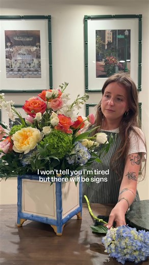 Florist Adds One More Stem - Funny Flower Shop Moment