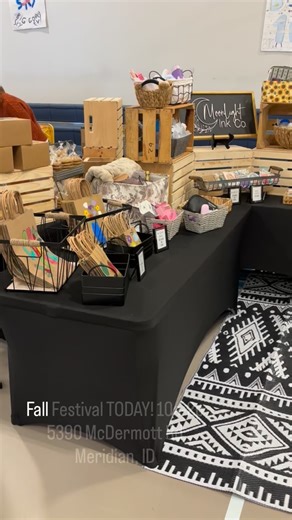 All set up! Don’t forget to come visit and support us and other small businesses today! | Moonlight Ink Co.