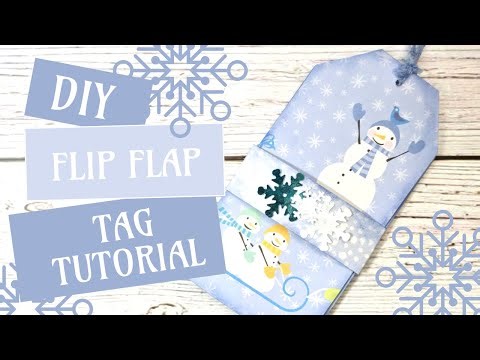 Easy Flip Flap Journaling Tag Tutorial: Junk Journal Ephemera DIY