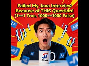 Failed My Java Interview Because of THIS Question! (1==1 True, 1000==1000 False)