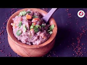 Tasty Ragi Upma | Ragi Rava Upma Recipe for Babies And Kids [How to Make Ragi Upma]