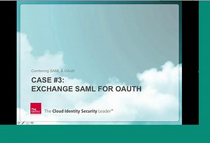 OAuth, PingFederate, and SAML - Ping Identity Video Portal