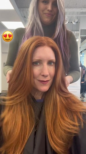 Natural Redhead Hair Color Transformation