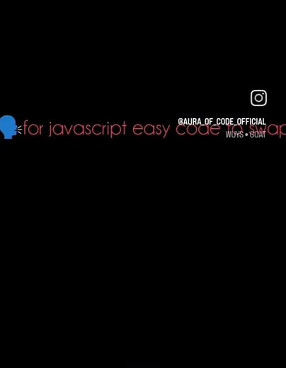 Swap two numbers WITHOUT a temp variable! 😱