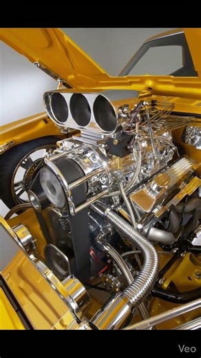 Chrome Supercharger Beast 🔥 High Power Engine Start!