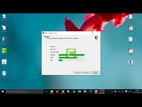 Installation and Working of NS-2.35 in windows XP, 7, 8 and 10 Operating System using Cygwin