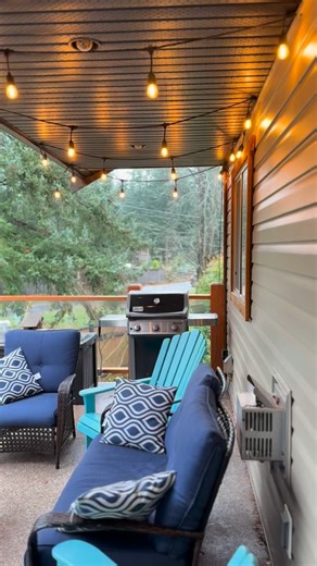 Last spring sitting on my deck I noticed ants carrying eggs down inside the railing posts of the deck. This prompted a full replacement of the rail. I then noticed the rot on the stairs stringer and on the front structure of the deck where the stairs attached. Over the course of the summer and fall I have made new post, railing, stringers, treads, and installed everything. It is so rewarding to remove the old, repair, make and install all these components to enjoy for years to come. #wooddeck #d