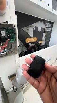 Somfy remote control programming for pedestrian crossings