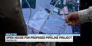 Natural gas pipeline expansion in the Southeast proposed