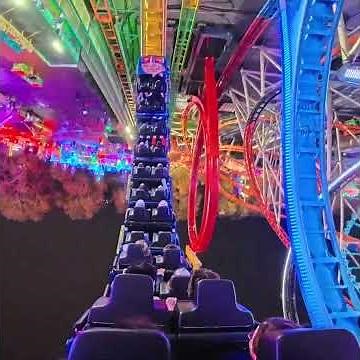 Olympia Looping On-ride POV Back Short Hyde Park Winter Wonderland #themepark #rollercoaster