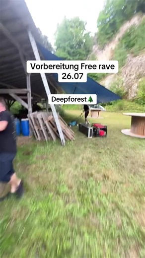 Join the Free Techno Rave in Deep Forest