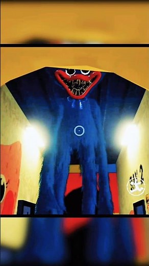 Scary Huggy wuggy | poppy playtime chapter 1.#huggywuggy