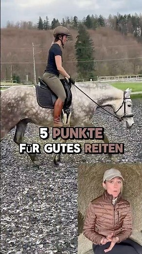 5 points to recognize good riding