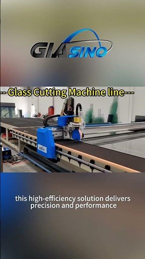 Fully Automatic CNC Glass Cutting Line – Smart, Fast, Precise!