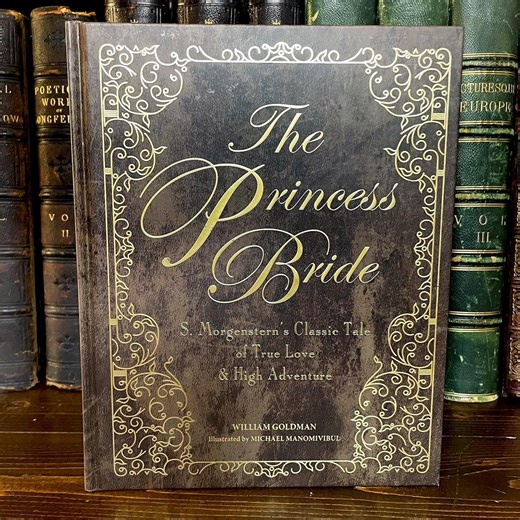 The Princess Bride, William Goldman, 30th Anniversary Edition, Illustrated by Michael Manomivibul, Hardcover, Illustrated End Pages - Etsy