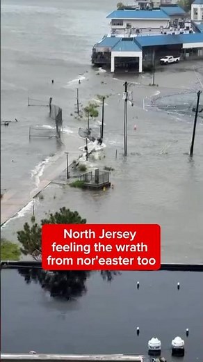 North Jersey feeling the wrath from nor'easter too