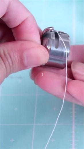 Bobbin 101: The right way to load it. ✅... #trending #viral #fashion #love #reels