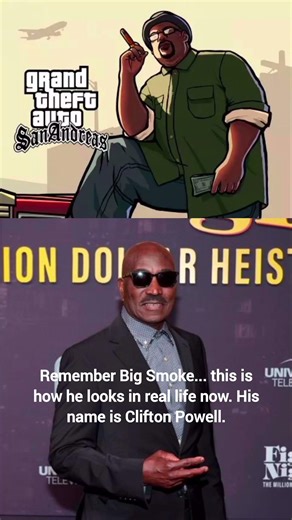 Big Smoke from GTA San Andreas in real life 😁 #gtasanandreas #gtamemes #gamingshorts