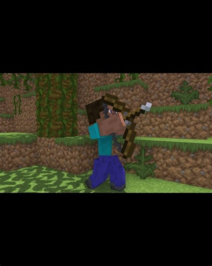 Archery test#minecraft#animation #testanimation #shorts #shortanimation #steve