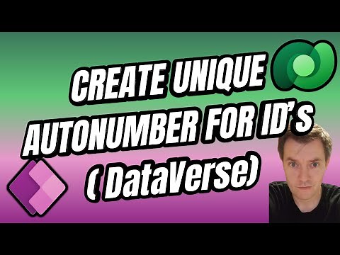 Power Apps - Creating Unique Autonumber ID for Records ( Dataverse) - Not GUID #11
