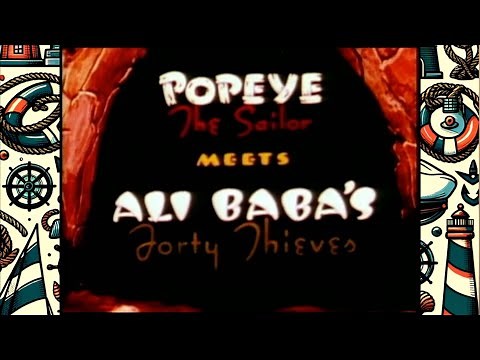Popeye the Sailor Meets Ali Baba's Forty Thieves: Epic Desert Showdown! (1937)