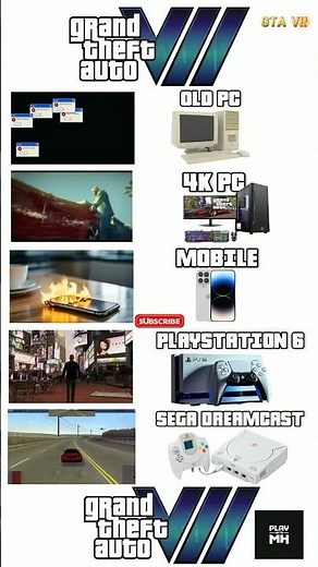 How GTA 7 Looks on Every GPU #gta7 #comparison