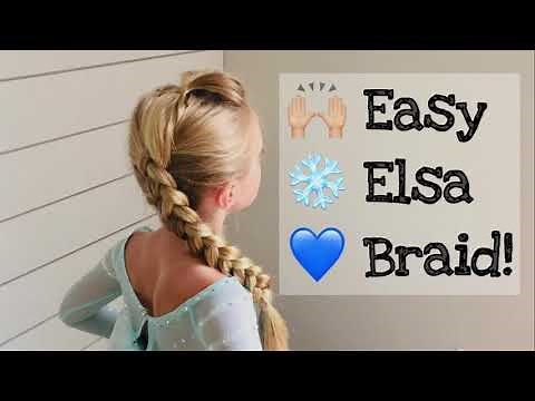 Easy Elsa Braid