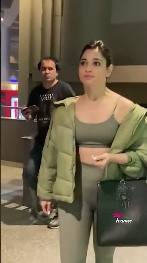 Tamannaah Bhatia spotted at mumbai airport