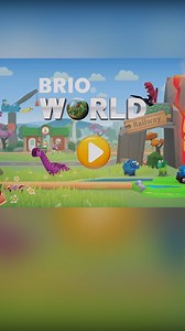 1K views | ⚠️ Dino alert 練! The BRIO World app just got a prehistoric update with roaring dinos, erupting volcanoes and wild new adventures!  | BRIO | Facebook