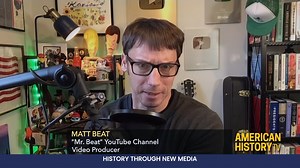 64K views · 148 reactions | "Now I'm kinda known as the presidents guy on Youtube." This weekend, we talk to content creators about sharing American history online. Here's a look at our chat with Mr. Beat Watch more, Saturday at 5:45pm ET on C-SPAN 2. https://www.c-span.org/event/american-history-tv/history-through-new-media/429488 | American History TV | Facebook
