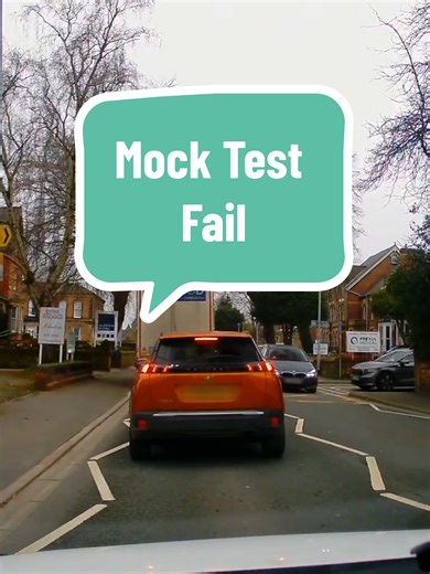 Safety first! 🛑 Sometimes on a mock test, things happen fast. ​My learner followed the car ahead past this truck without getting their own clear view of what was coming. The speed was just a bit too high for the visibility, and to avoid a potential collision, I had to step in on the dual-controls. 👣🛑 ​It's a tough way to get a 'fail' on a mock, and it even left us stranded in the yellow box! But at the end of the day, we avoided a crash, and that’s the most important lesson. 🛡️🚗 ​Remember: 