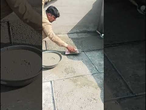How to Install Terrazzo Flooring Full Guide|| Terrazzo Flooring Work Process Explained