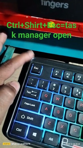 Task manager open computer shortcut