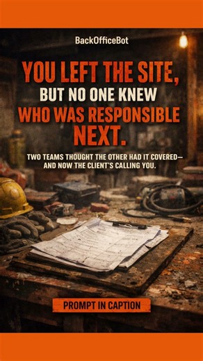 Avoid the “Silent Handoff” Mistake in Construction