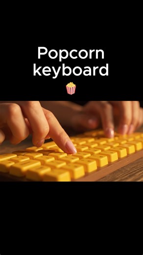 ASMR Popcorn Keyboard 🍿⌨️ | Le son le plus satisfaisant de TikTok ? 👂🔥 #PopcornASMR #ASMR #PopcornKeyboard #SatisfyingSounds #OddlySatisfying #Clavier #Viral #FYP #PourToi #Crunchy #SnackHack #KeyboardASMR #Foodie #TikTokFrance #AI