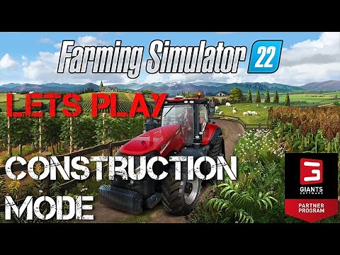Farming Simulator 22 | How To | Construction | Xbox