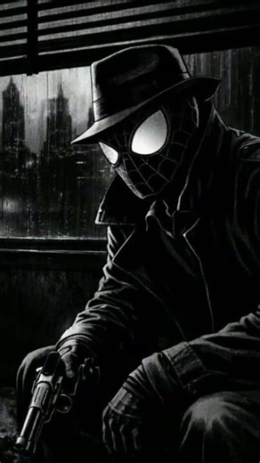 POV: You're a detective in 1933 New York 🕵🏻‍♂️🕷️ #shorts #spidernoir