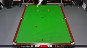 Luca Brecel 'Fluke of the Season' Contender David Gilbert 5-4 Luca Brecel (German Masters Q.) 📽️: https://x.com/147Magtr | Snookermania