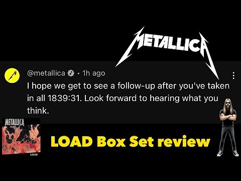 Metallica - Load Deluxe Box Set Review