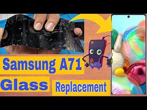Samsung Galaxy A71 broken display glass replacement & Disassembly complete guide | Repairing4u