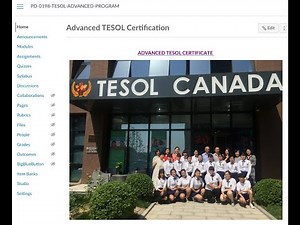 TESOL Canada Introduction- Session One- 2024/07/02