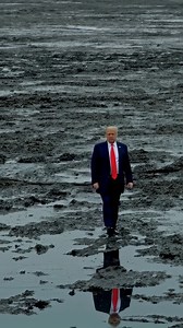 196K views · 2.4K reactions | Trump Attempts to Clean Oil Spill, Finally Cleaning Up One of His Own Messes  | Julius Deinius | Facebook