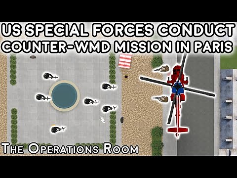 US Special Forces Conduct Counter-WMD Mission in Paris, 2004 - Animated
