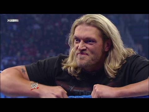 Edge confronts Chris Jericho