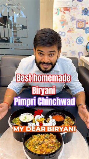 Best Biryani in Pimpri Chinchwad for Home Delivery | Chicken, Mutton & Veg Dum Biryani 🍗 #biryani