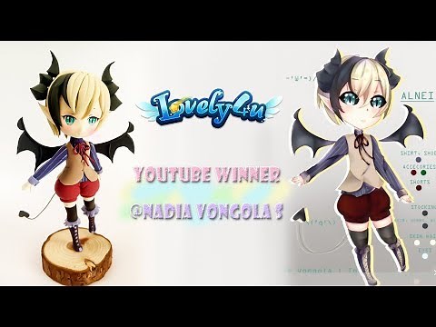 50】How to sculpt anime figure【Clay Tutorial/ Anime Figure/ DIY/Lovely4u】