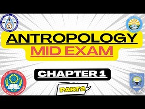 🔴Anthropology chapter 1 part 2 mid exam (በአማርኛ 26 ደቂቃ ብቻ) #freshman #fresh #ethiopianuniversity