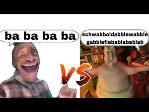 ba ba ba Vs schwabboldabblewabble gabbleflebablabablab (Epic Rap Battle)
