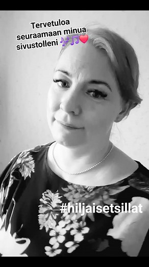 Tervetuloa seuraamaan sivustoani Laulaja Nina Kari 🎶🎵❤️☺️ #hiljaisetsillat | Laulaja Nina Piiroinen